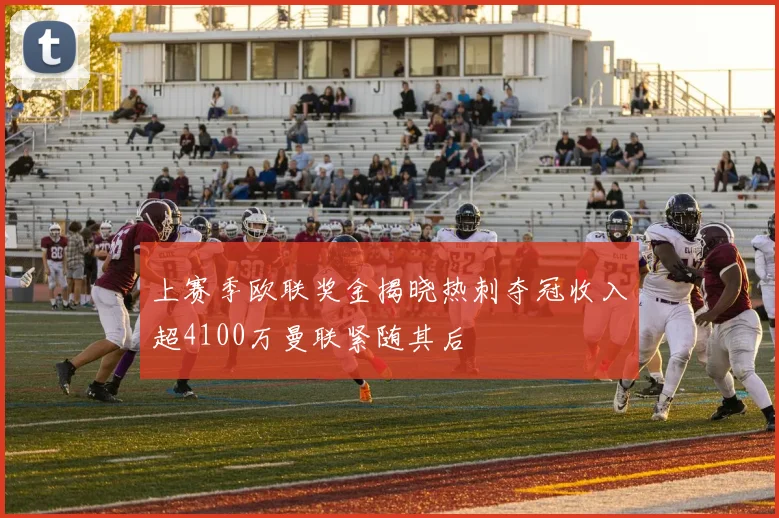 上赛季欧联奖金揭晓热刺夺冠收入超4100万曼联紧随其后